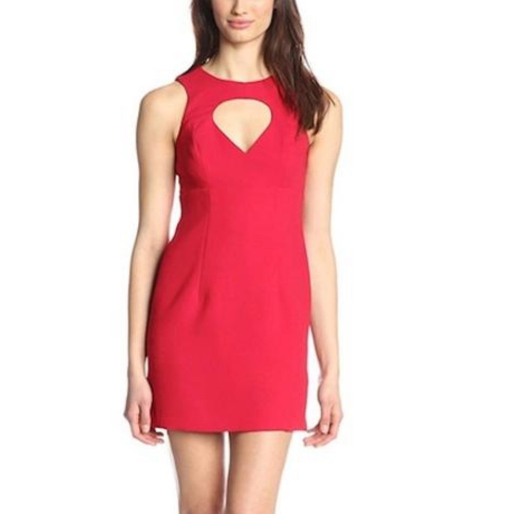 BCBG Red Cocktail Dress
